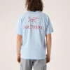 Kragg SL Cotton Bird Word Shirt SS Men's