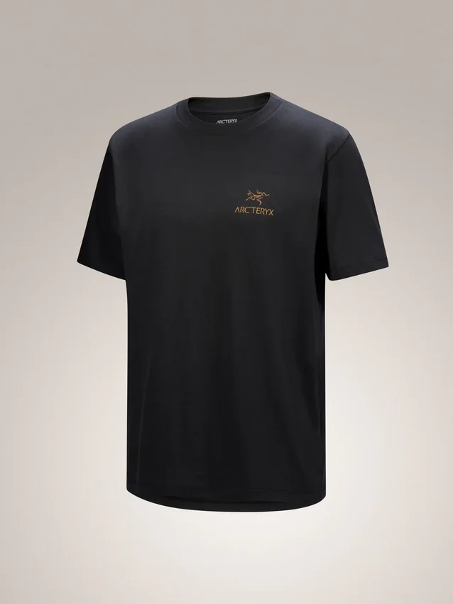 Kragg SL Cotton Bird Word Shirt SS Men's
