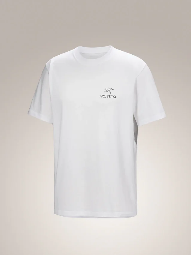 Kragg SL Cotton Bird Word Shirt SS Men's