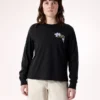 Kragg SL Cotton Bloom Crew Shirt LS Women's