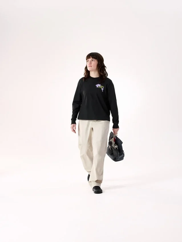 Kragg SL Cotton Bloom Crew Shirt LS Women's