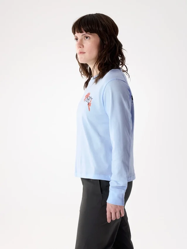 Kragg SL Cotton Bloom Crew Shirt LS Women's