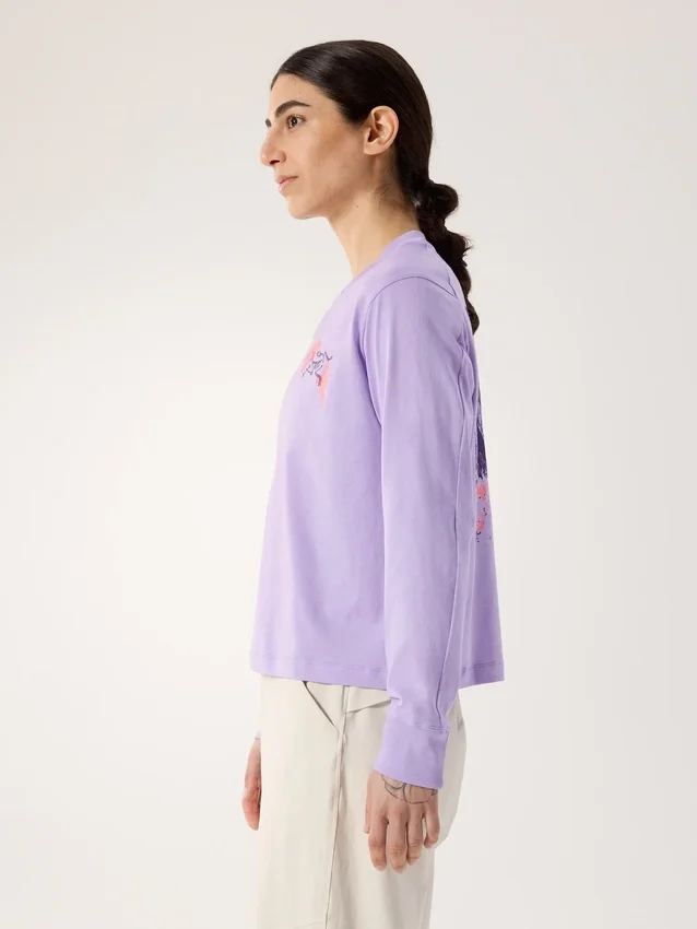 Kragg SL Cotton Bloom Crew Shirt LS Women's