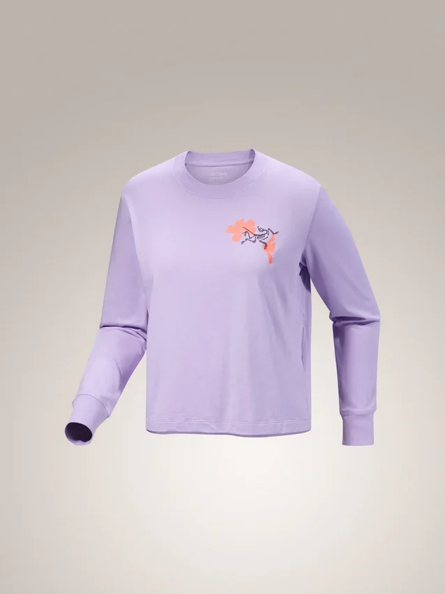 Kragg SL Cotton Bloom Crew Shirt LS Women's