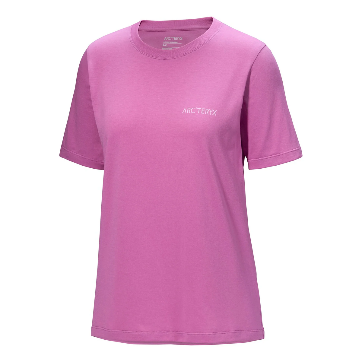 Kragg SL Cotton Blurred Bird Crew T-Shirt "Pink"