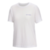 Kragg SL Cotton Blurred Bird Crew T-Shirt "White"