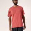 Kragg SL Cotton Blurred Bird Shirt SS Men's
