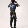 Kragg SL Cotton Blurred Bird Shirt SS Men's