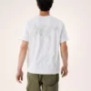 Kragg SL Cotton Blurred Bird Shirt SS Men's