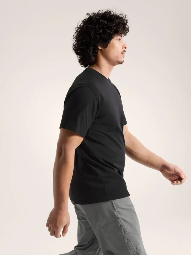 Kragg SL Cotton Blurred Bird Shirt SS Men's