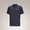 Kragg SL Cotton Blurred Bird Shirt SS Men's