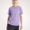 Kragg SL Cotton Emblem Crew Shirt SS Women's