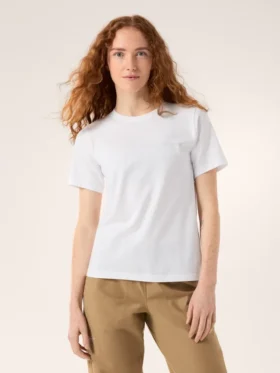 Kragg SL Cotton Emblem Crew Shirt SS Women's