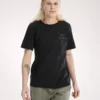 Kragg SL Cotton Emblem Crew Shirt SS Women's
