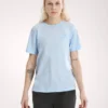 Kragg SL Cotton Emblem Crew Shirt SS Women's