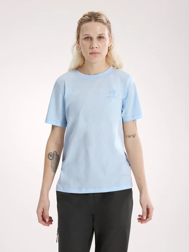 Kragg SL Cotton Emblem Crew Shirt SS Women's