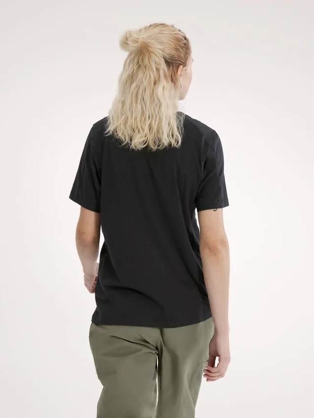 Kragg SL Cotton Emblem Crew Shirt SS Women's
