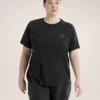 Kragg SL Cotton Emblem Crew Shirt SS Women's