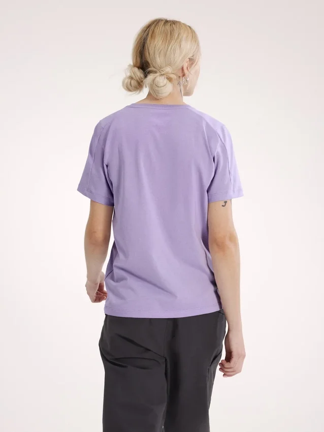 Kragg SL Cotton Emblem Crew Shirt SS Women's