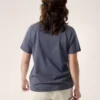 Kragg SL Cotton Emblem Crew Shirt SS Women's