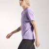 Kragg SL Cotton Emblem Crew Shirt SS Women's