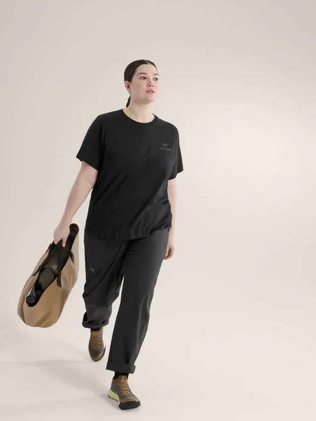Kragg SL Cotton Emblem Crew Shirt SS Women's