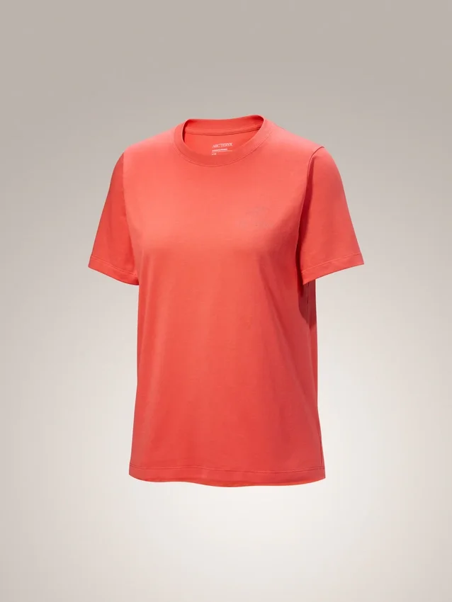Kragg SL Cotton Emblem Crew Shirt SS Women's