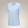 Kragg SL Cotton Emblem Crew Shirt SS Women's