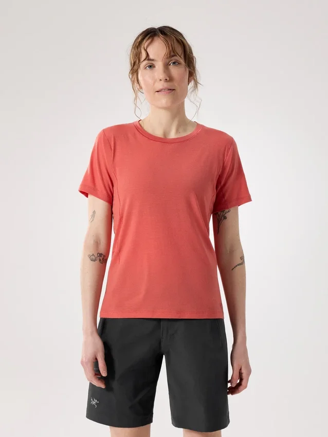 Lana Merino Wool Crew Shirt SS Women's