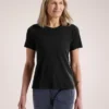 Lana Merino Wool Crew Shirt SS Women's