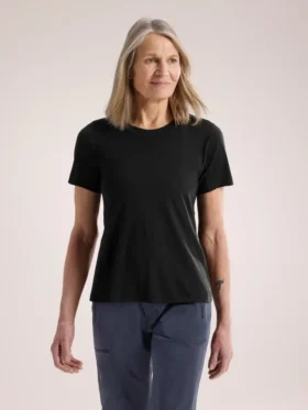 Lana Merino Wool Crew Shirt SS Women's