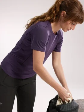Lana Merino Wool Crew Shirt SS Women’s