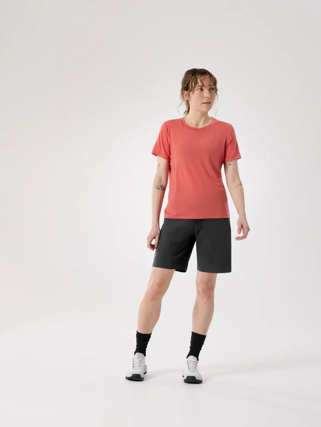 Lana Merino Wool Crew Shirt SS Women's