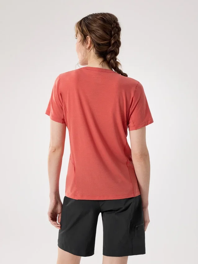 Lana Merino Wool Crew Shirt SS Women's