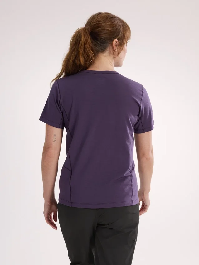Lana Merino Wool Crew Shirt SS Women's