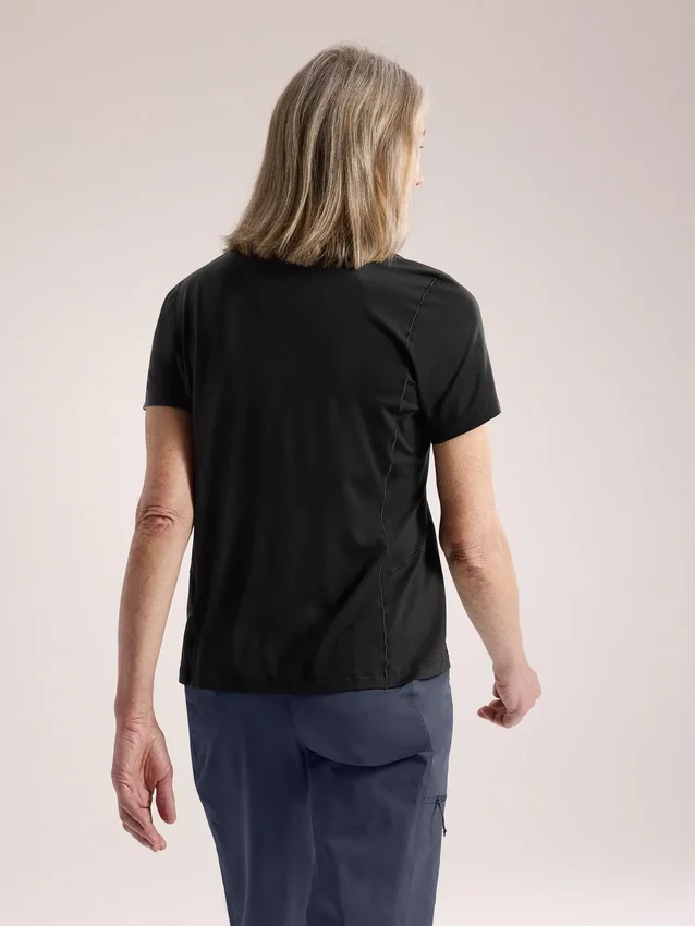 Lana Merino Wool Crew Shirt SS Women's