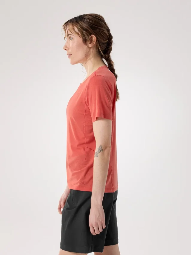 Lana Merino Wool Crew Shirt SS Women's