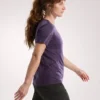 Lana Merino Wool Crew Shirt SS Women's