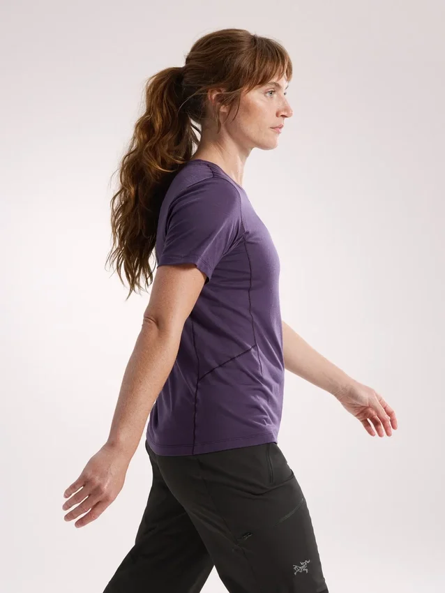 Lana Merino Wool Crew Shirt SS Women's
