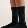 Merino Wool Mid Bird Sock