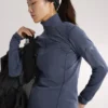 Rho Zip Neck Women's