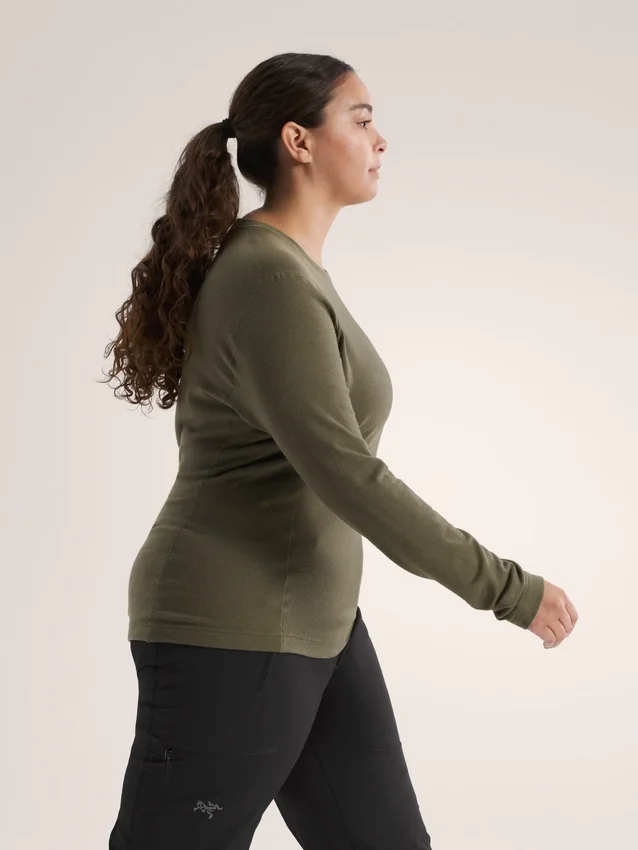 Satoro Merino Wool Crew Neck LS Women's