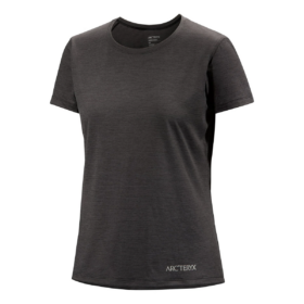 Taema Arc"Bird Crew Neck T-Shirt "Black"