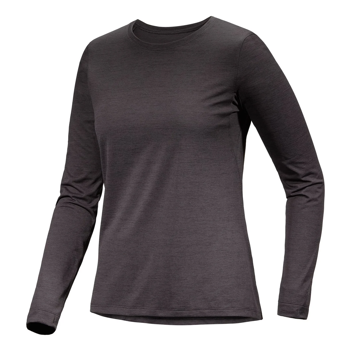Taema Crew Neck Long Sleeve T-Shirt "Black"