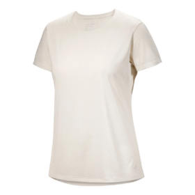 Taema Crew Neck T-Shirt "Natural White"